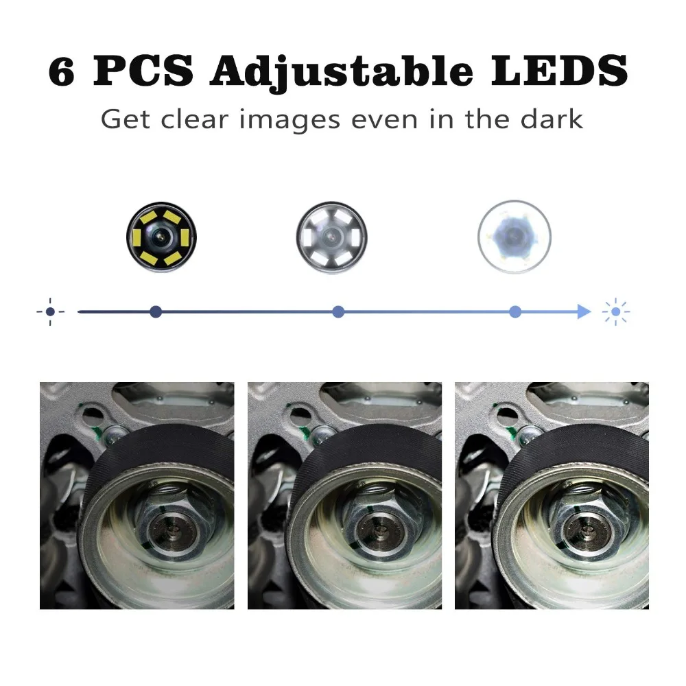 5.5mm Flexibele Android Type-C USB Endoscoop Camera Type C Endoscoop Inspectie Camera PC Android Telefoon Endoscoop Pijp camera