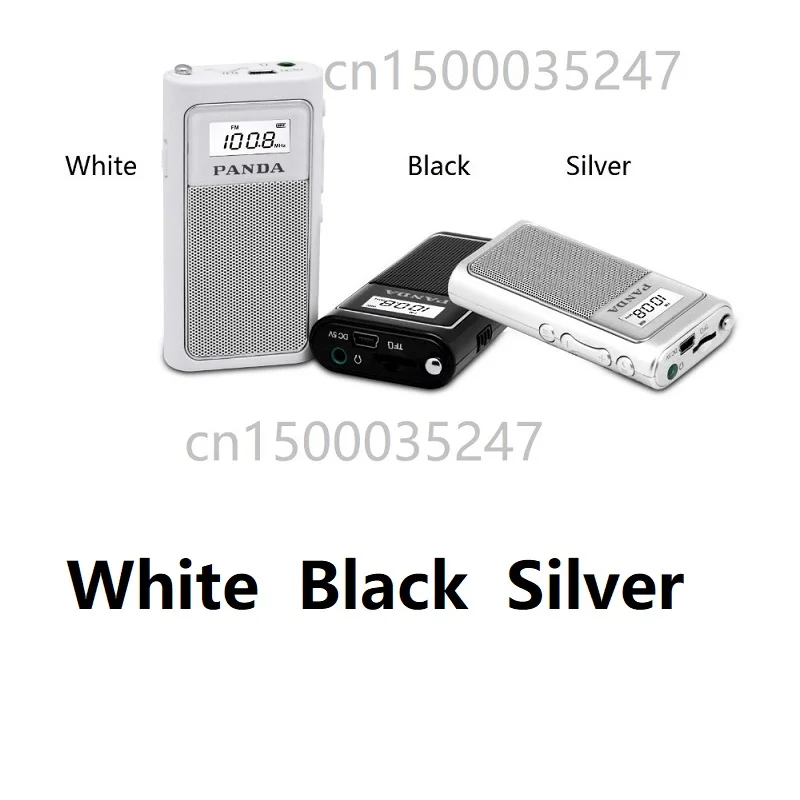Радио PANDA 6200, мини-портативное карманное зарядное устройство, FM-полупроводник, Mp3-карта для пожилых людей, маленькое радио