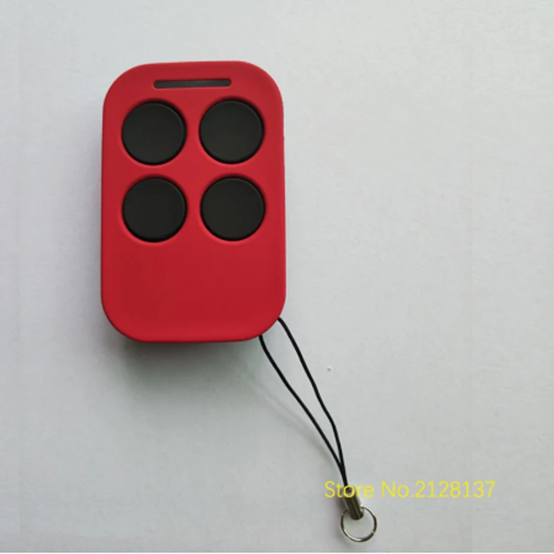 Imagem -04 - Transmissor de Controle Remoto Vermelho para Portão de Correr 220v 110v 24v dc Não Inclui Bateria