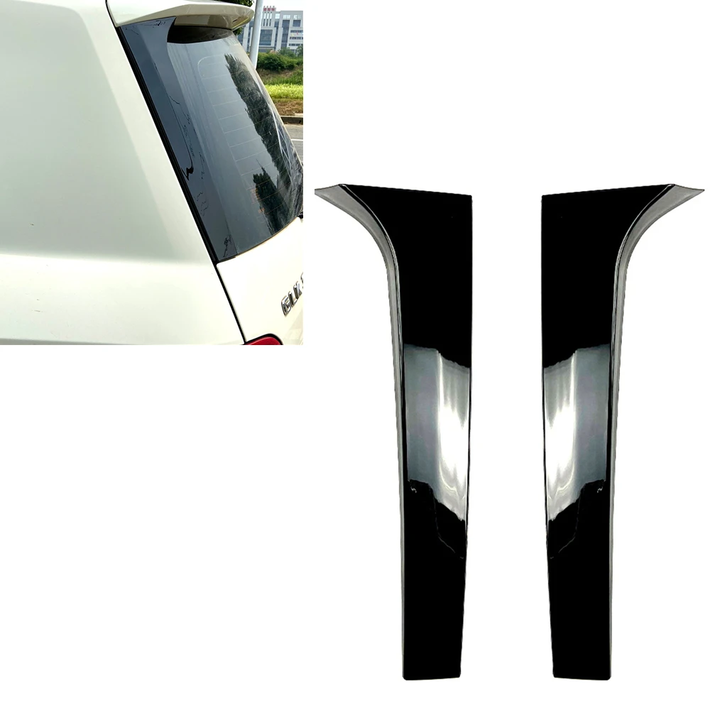 

For Mercedes Benz GLK Class X204 GLK200 GLK260 GLK300 2009-2015 Car Rear Window Trim Side Spoiler Wing Trunk Tail Gate Splitter