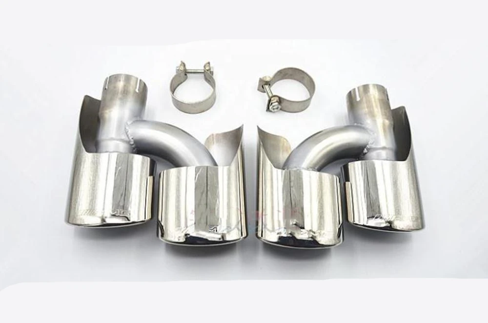 Auto Hinten Auspuff End Spitze Rohr Air Outlet Vent Kanal Auspuff Körper Kit Endrohr Für Mercedes Benz W164 ML Klasse 2010-2013