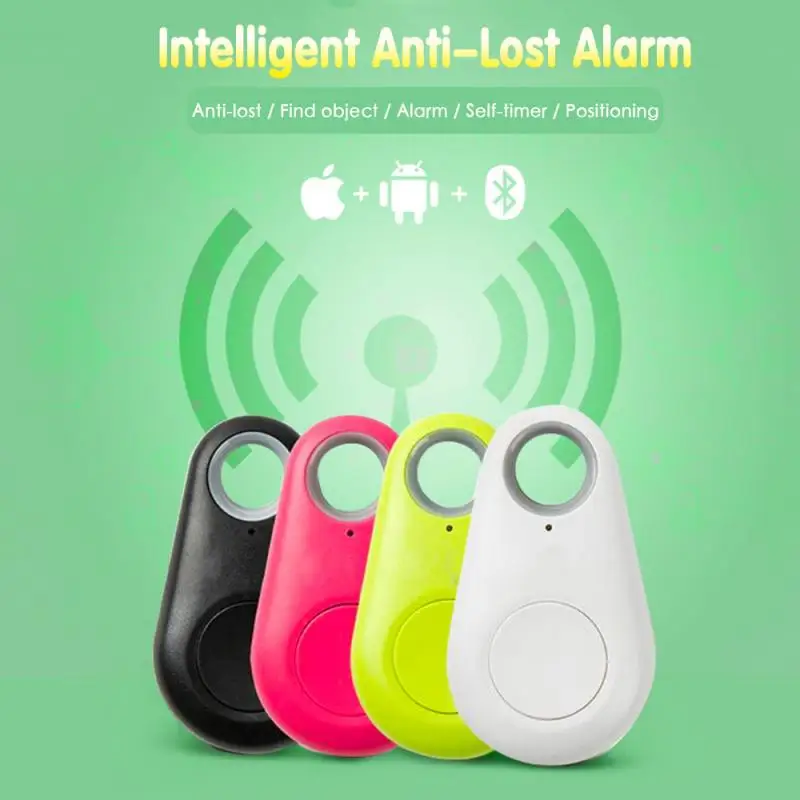 GSM GPS Mini Anti Lost Smart Tag Tracer Locator Pet Dog Child Compatible Keychain Key Finder Device Mobile Phone Lost Alarm