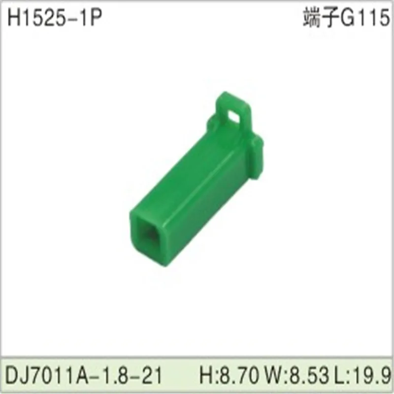 Free shipping 400 pcs Car Electronics & Motorcycle Accessories & Parts DJ7011A-1.8-21 1.8mm 1Pin automobile connector