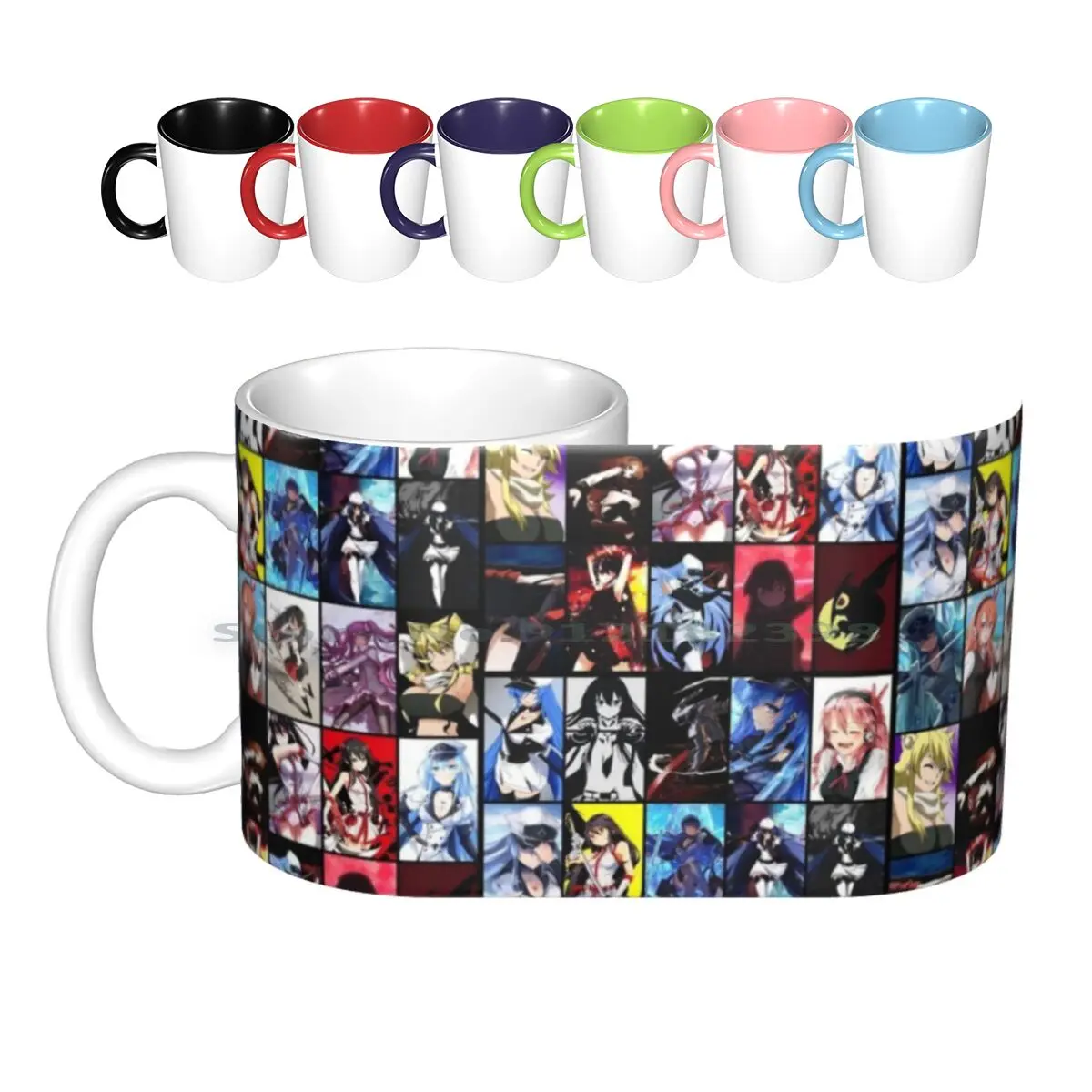 Akame Ga Kill Ceramic Mugs Coffee Cups Milk Tea Mug Akame Ga Kill Creative Trending Vintage Gift Bottle Cup