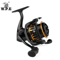 W.P.E Fishing Reel Spinning Fishing Reel 3500/4500 Feeder Fishing Reel 5+1 BBs 5.2:1 High Speed Gear Ratio Fishing Tackle Pesca