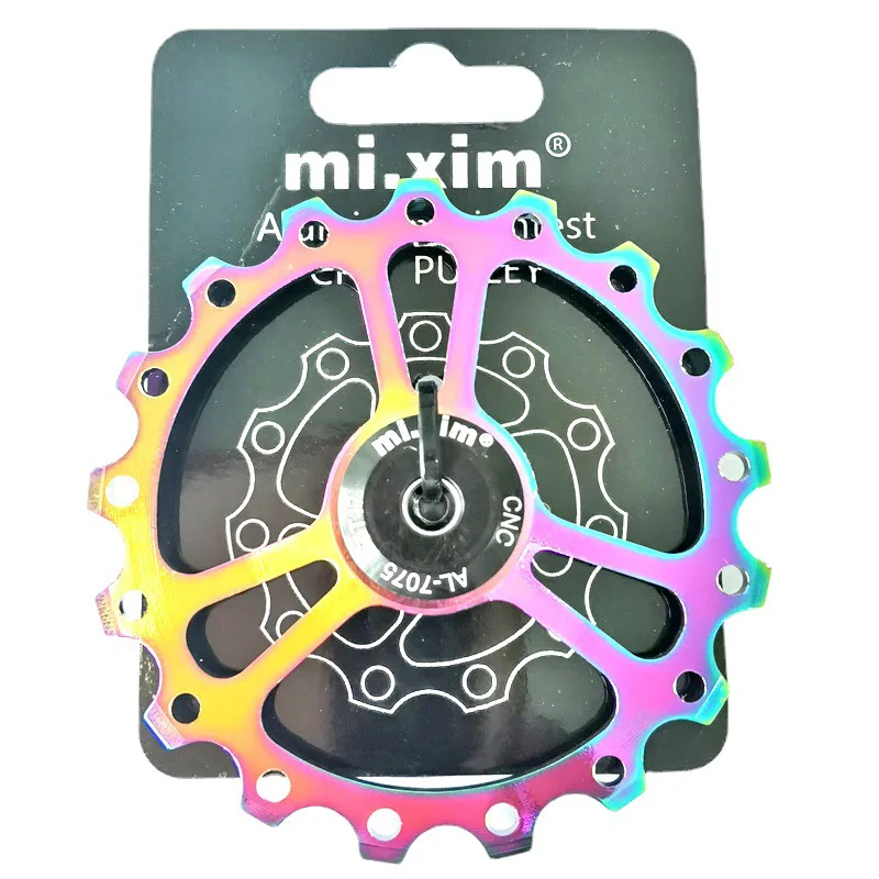 2021 New Bicycle Ceramics Rear Derailleur 14T 15T 16T 17T 18T Jockey Wheel Road MTB Guide Bike Ceramics Bearing Bicycle Parts