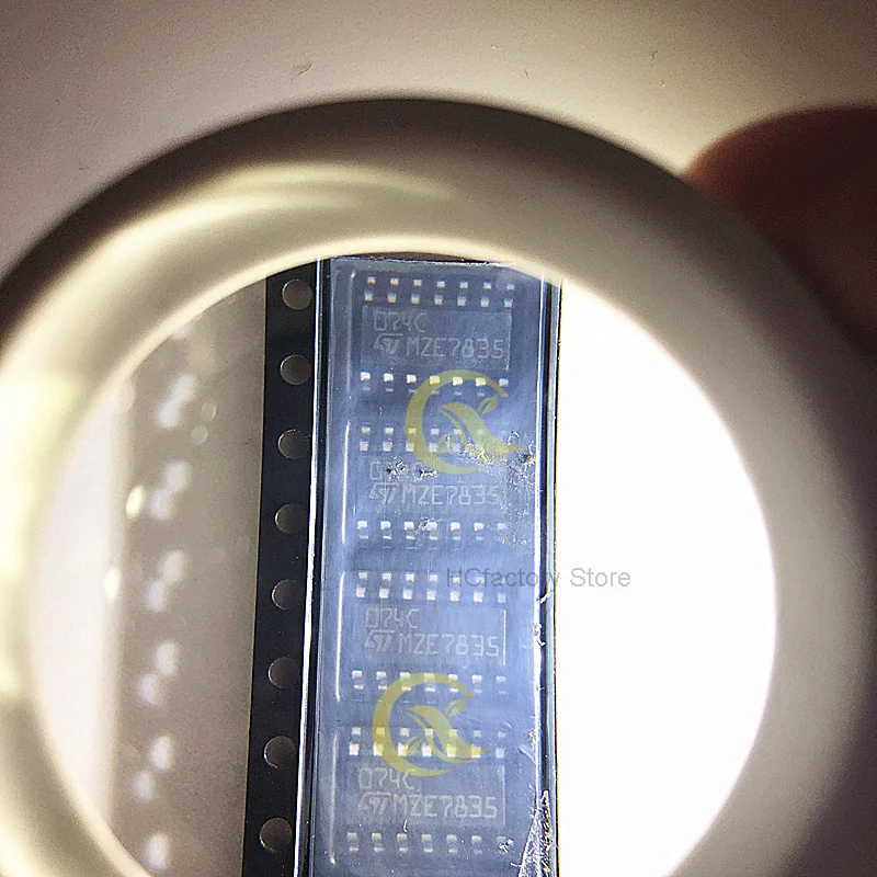 Original 20 tl074cdt, sop14 components, print 074c, four operational amplifiers, original products