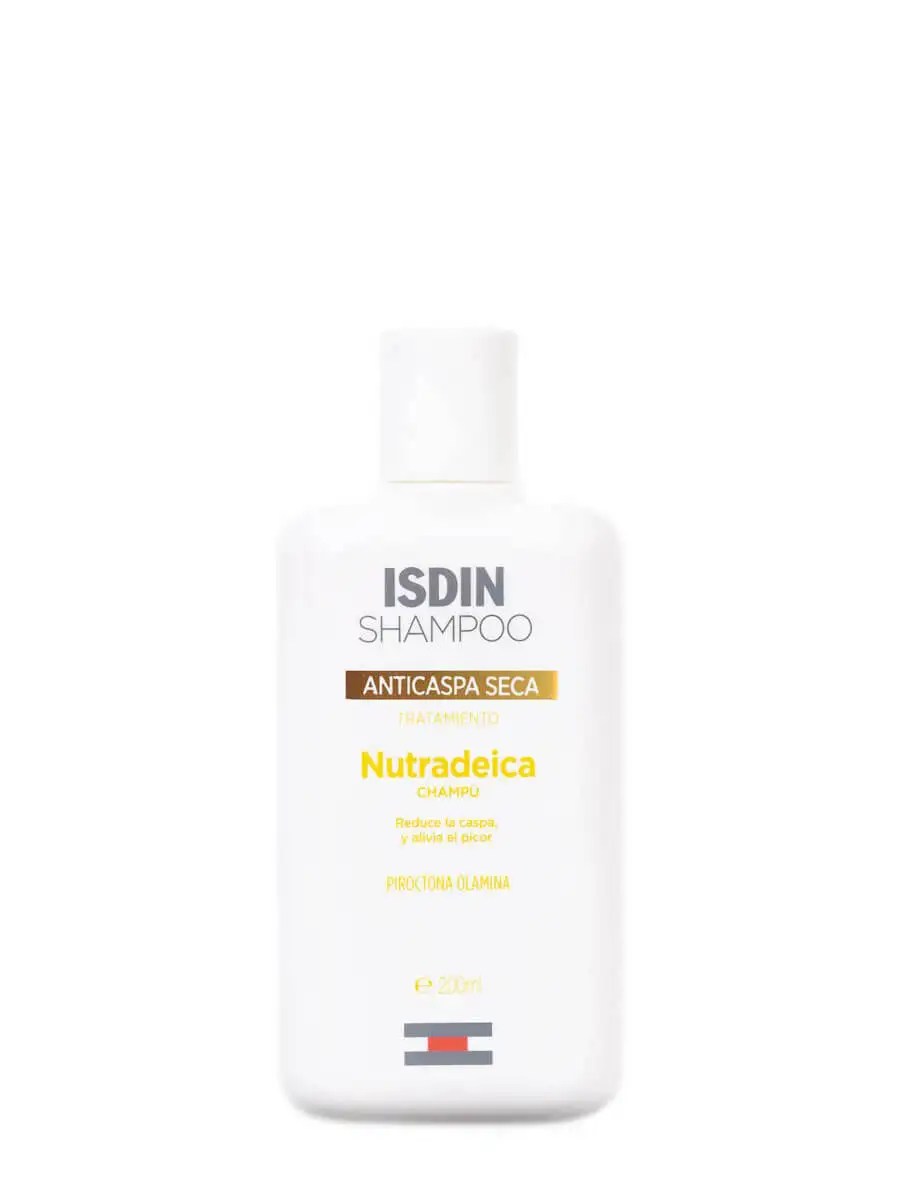 Isdin nutradeica shampoo dermatological dry dandruff 200 ml-reduces dandruff and relieves itching