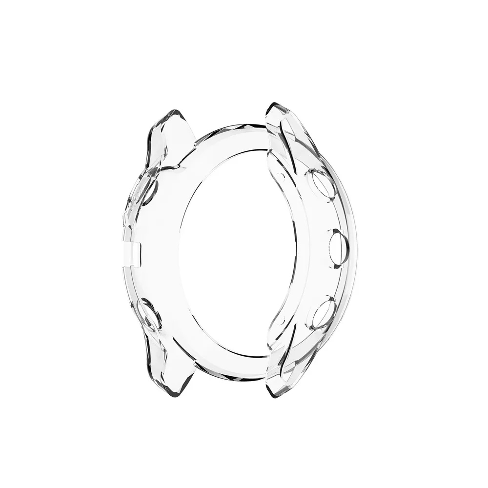 حافظة حماية لـ Garmin Fenix 6 6S 6X إطار حماية للساعة الذكية حافظة ناعمة شفافة من البولي يوريثان لهاتف Fenix 6 Pro 6S Pro 6X Pro