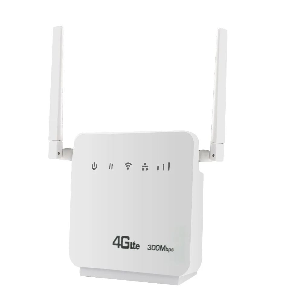 Router cpe 4G Router Wifi 300Mbps router Mobile 4G LTE con porta LAN/WAN supporto SIM card e europa/Asia/medio oriente/Africa