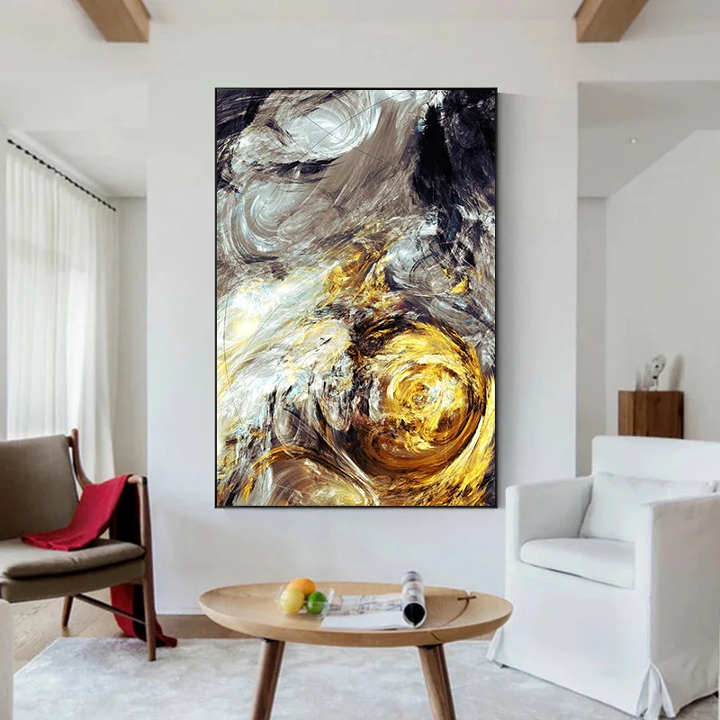 

Современное Абстрактное Искусство, красочная линия, картина маслом на холсте, искусство рисования на стену, картины для декора гостиной