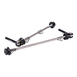 Ultralight QR Titanium Bicycle Skewers, Ultralight Hub, Lightweight Axle, Quick Release, 9mm, 5mm, 74mm, 100mm, 130mm, 135mm