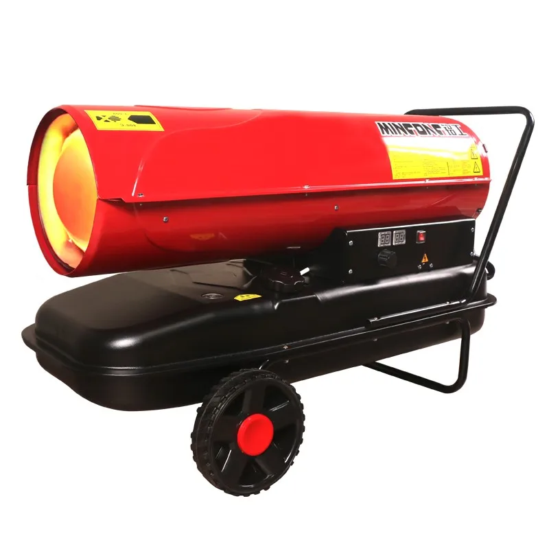 Cart diesel heaters  Numerically controlled dual display 20KW 30KW for breeding farms large-area power industrial fuel heaters