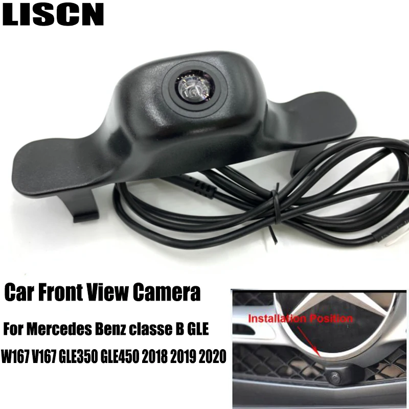 

Car front view camera For Mercedes Benz classe B GLE W167 V167 GLE350 GLE450 2018 2019 2020 parking LOGO Night Vision Camera