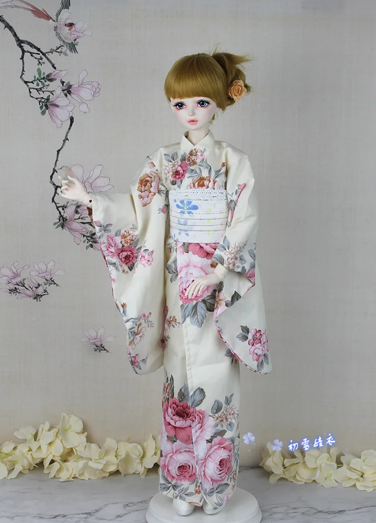 

OB11 OB27 Blyth 1/6 1/4 1/3 BJD Accessories doll clothing Japanese Kimono yukata for BJD/SD YOSD MSD SD13 not include doll 2505