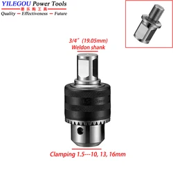 10mm, 13mm 16mm Spanner Drill Chuck With 3/4