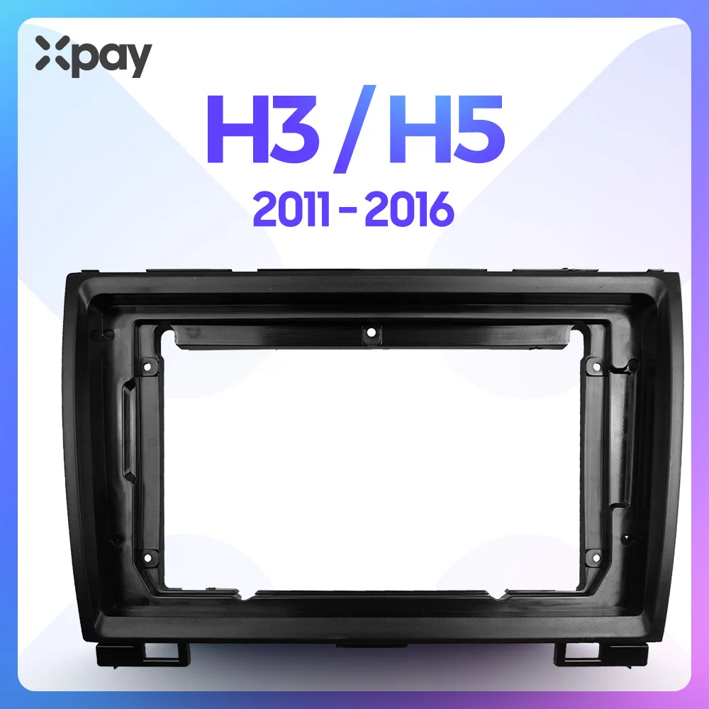 

XPAY 9-дюймовый 2din приборная панель автомобильного радио для Haval H3/H5 2011 2012 2013 2014 2015 2016 Gps стерео панель для крепления автомобильной панели двойной Din CD DVD автомагнитола магнитола рамка