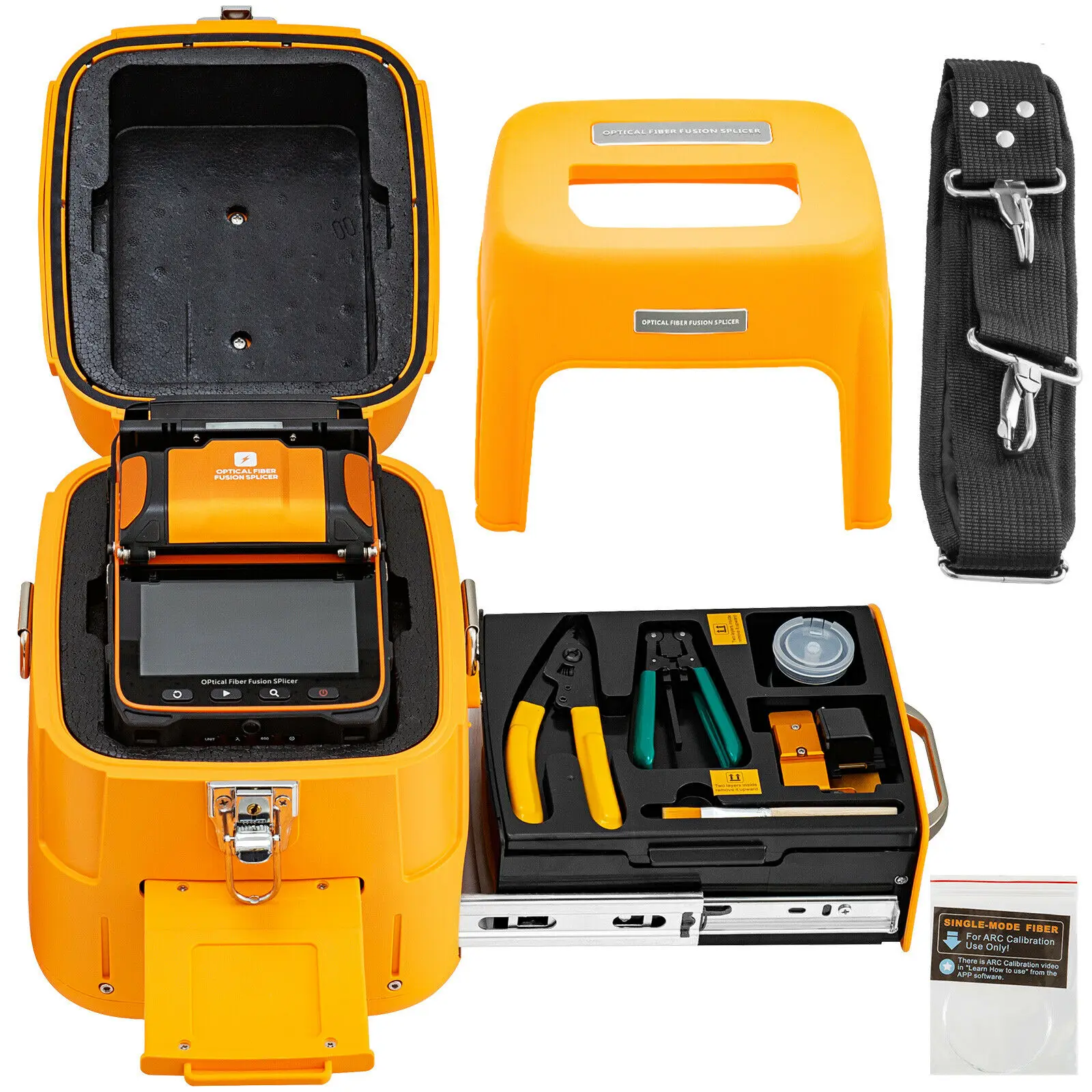 Signal Fire-Optical Fiber Fusion Splicer, Electric Cleaver, 6 Motors, Automatic Core Alignment, AI-10, AI-10