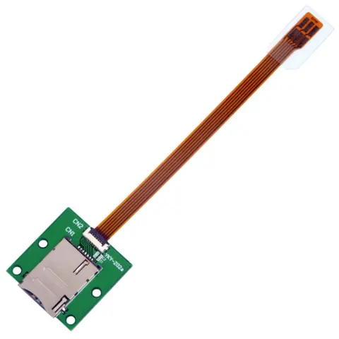 SIM 표준 케이블 슬롯 연장 컨버터 FPC 케이블, 15cm, 30cm, 2FF, 3FF, 4FF, 나노 포지티브 사이즈, 풀 사이즈 PCB 고정 보드