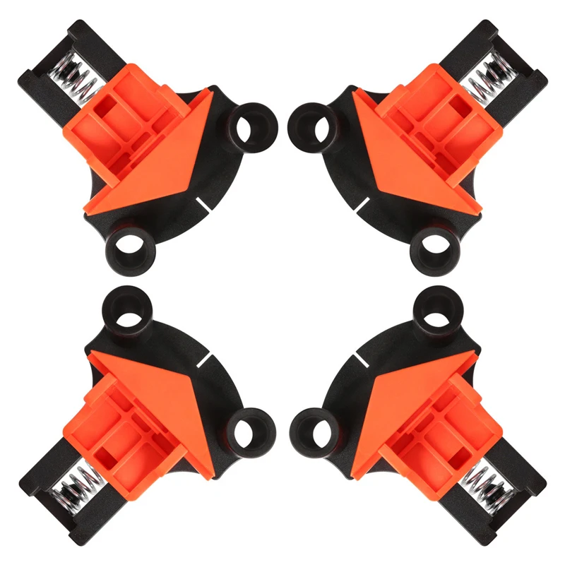 90 Graden Haakse Clamp Bevestiging Clips Fotolijst Hoek Klem Houtbewerking Hand Tool Positionering Armatuur Thuis Diy Tool