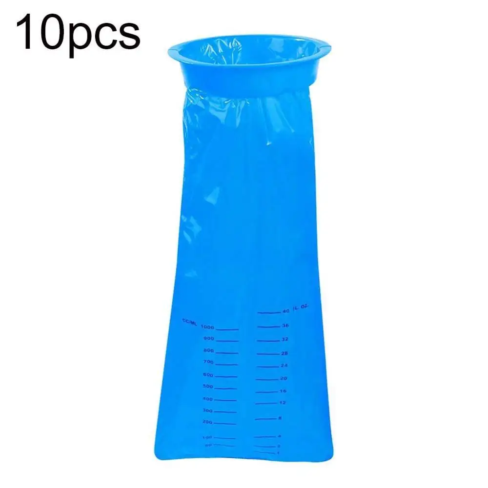 10Pcs 1000ML Disposable Travel Car Airplane Motion Sickness Nausea Vomit Bag