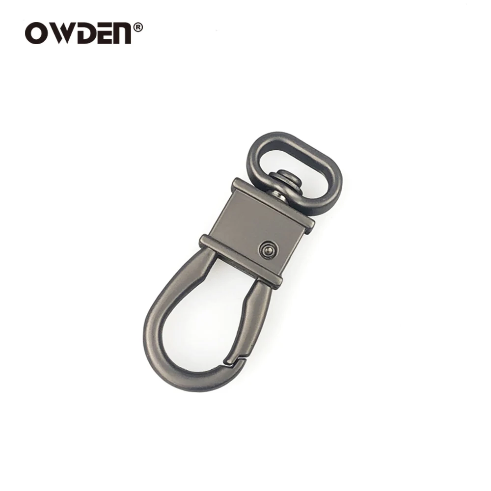 Ganci per cancelli in pelle OWDEN Accessori hardware con bottoni a pressione girevoli in metallo