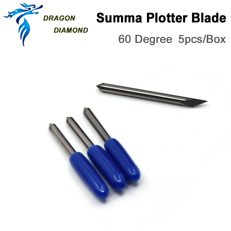 High Quality 5pcs Summa D Plotter Cutting Blade 60 Degree Vinyl Plotter Cutter Blade for summa cutting plotter