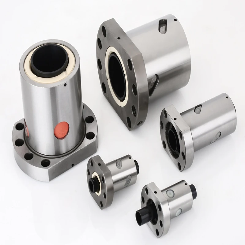 Ballscrew SFU2010 2005 250 300 350 400 450 500 550 600mm C7 Accuracy with flange single ball nut BK/BF15 end machined CNC Router