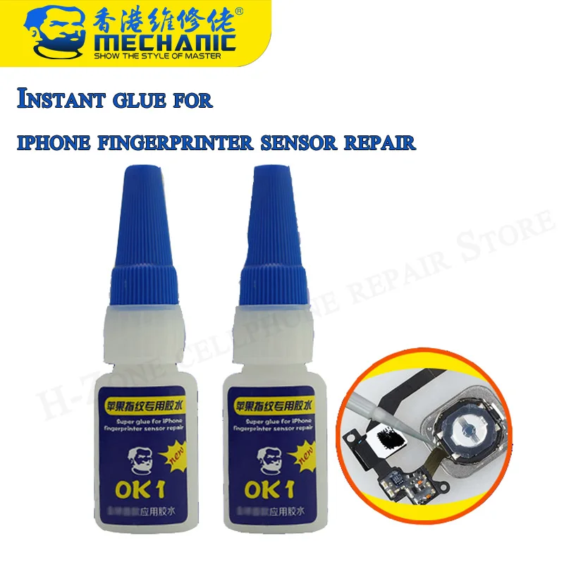 

MECHANIC OK1 Instant super glue 10nl special fingerprinter sensor repair Rework Button Major Glue for iphone Repair Tools