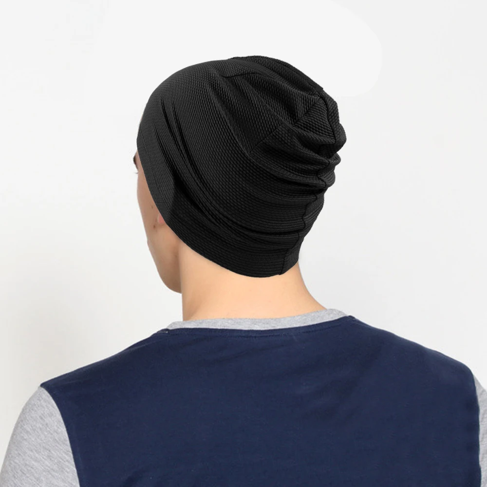 2PCS Schnell trocknende Lauf Caps Sommer Atmungs Kühlen Sport Hüte Outdoor Radfahren Wandern Baseball Skullies Stretchy Beanies Hut – Detail 2