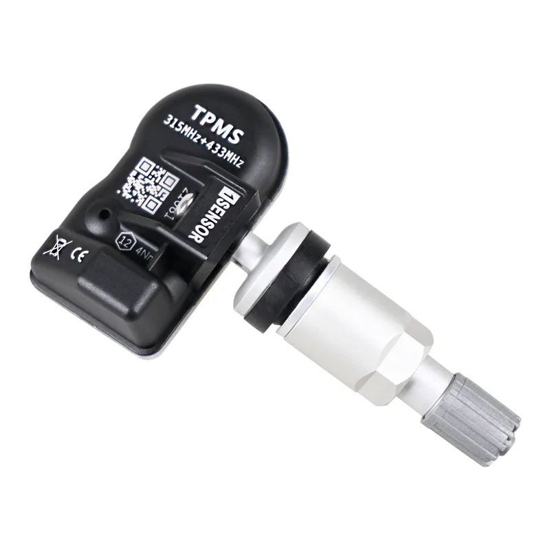 Sensor programable 2 en 1 TPMS, 315/433MHz, Sensor de presión de neumáticos de Metal, edición ilimitada Universal, Compatible con herramientas AUTEL