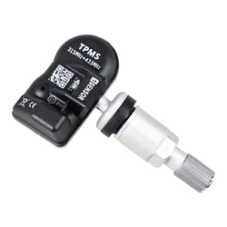 Capteur de pression de pneu en métal 2 en 1 TPMS 315/433MHz Programmable, édition universelle illimitée Compatible avec les outils AUTEL