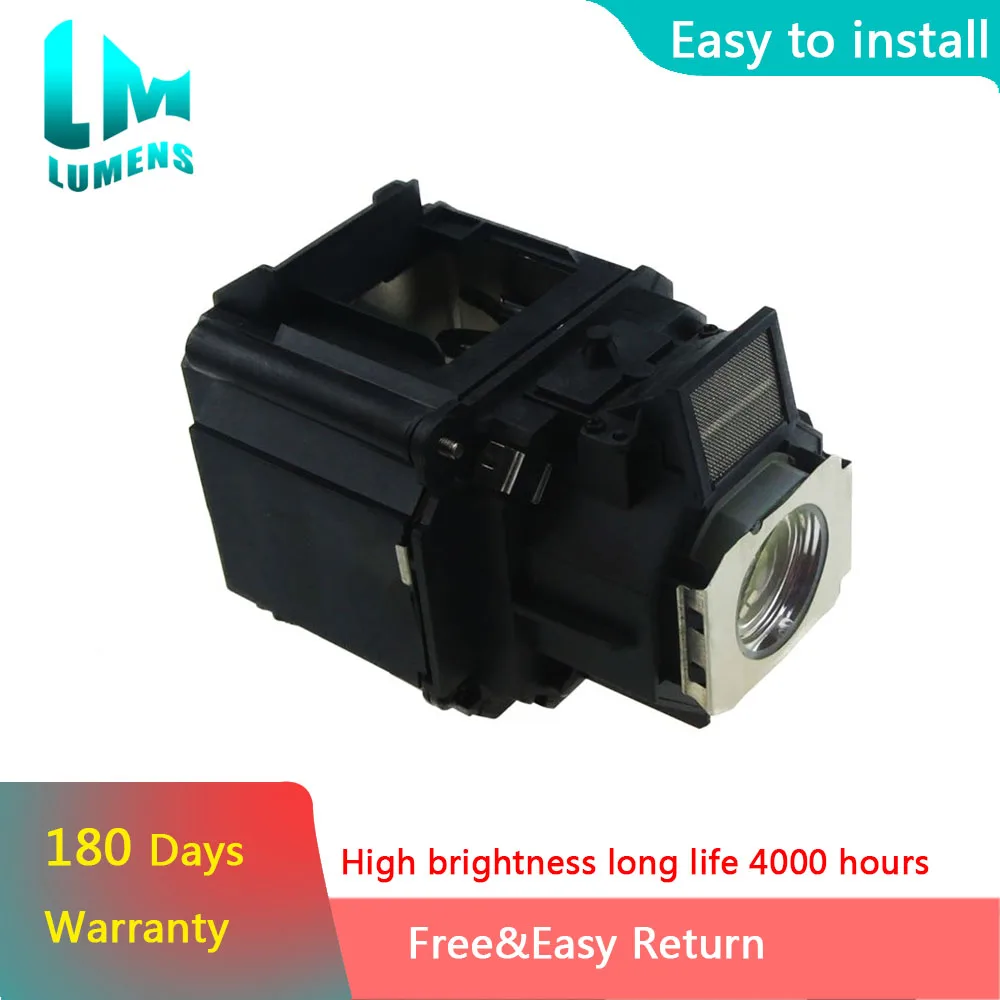 

Bright ELPLP63 for Epson PowerLite Pro G5650W G5650WNL G5750WU G5750WUNL(mercury free, powered by LED)