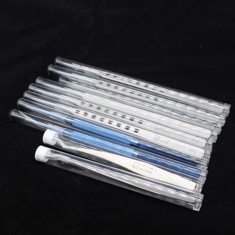 Titanium Alloy  Tweezers Professional Repair Fingerprint Fly Line Phone Motherboard Precise Antimagnetic Electronics Tweezers