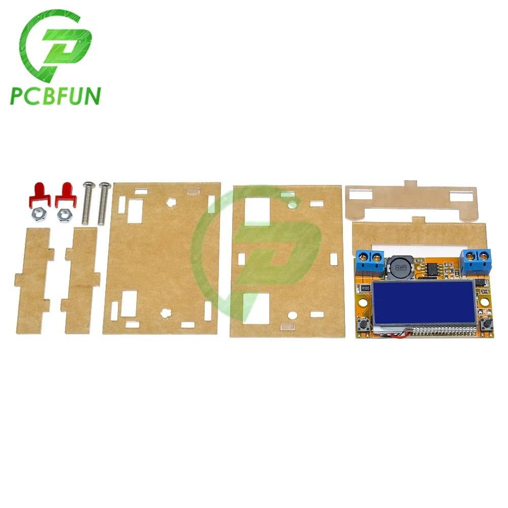 Dual LCD Display 3A Step Down Power Supply Buck Converter Adjustable DC-DC 5-23V To 0-16.5V Step-down Voltage Regulator module