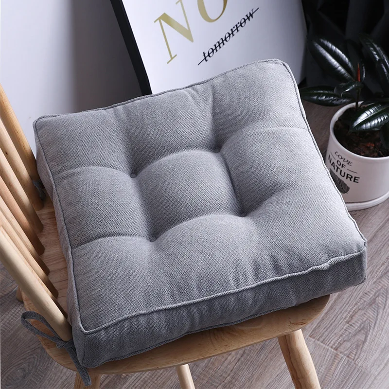 New Fashion Home Decor Chair Cushion Mat Kids Pad 20 Colors Thicken Seat Cushion Tatami Mat Square Floor Cushions Throw Pillows