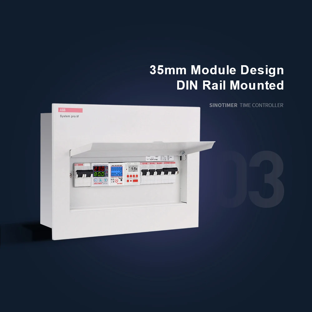 SINOTIMER Brand Electronic Weekly 7 Days Programmable Digital Time Switch Relay Timer Control AC 220V 230V 16A Din Rail Mount