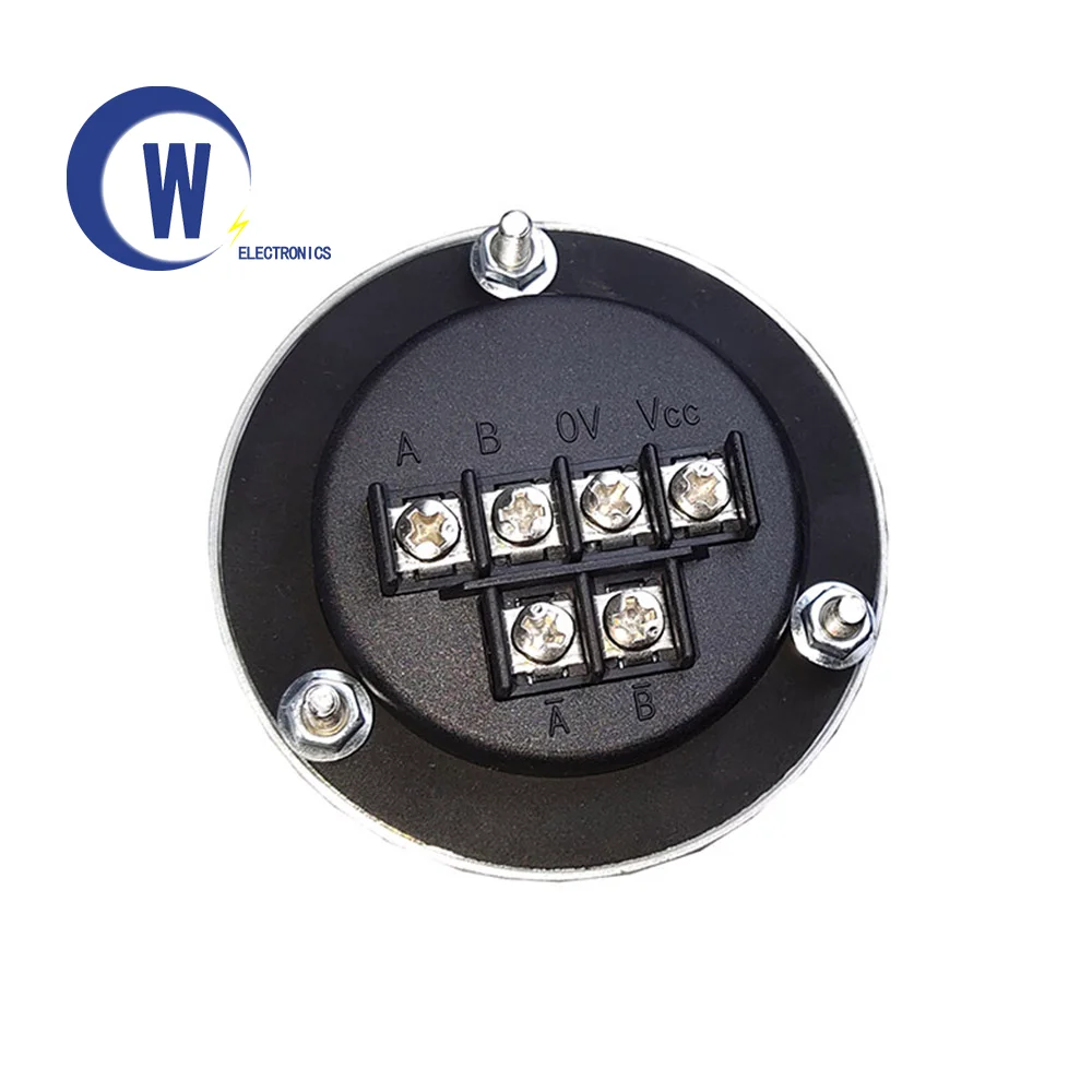 CNC pulse generator handwheel 5V 60mm 100PPR manual pulse generator handwheel rotary encoder electronic 4 terminal 6 terminal