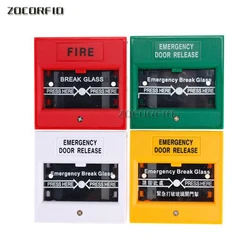 Emergency Door Release Switches Glass Break Alarm Button Fire Alarm swtich Break Glass Exit Release Switch