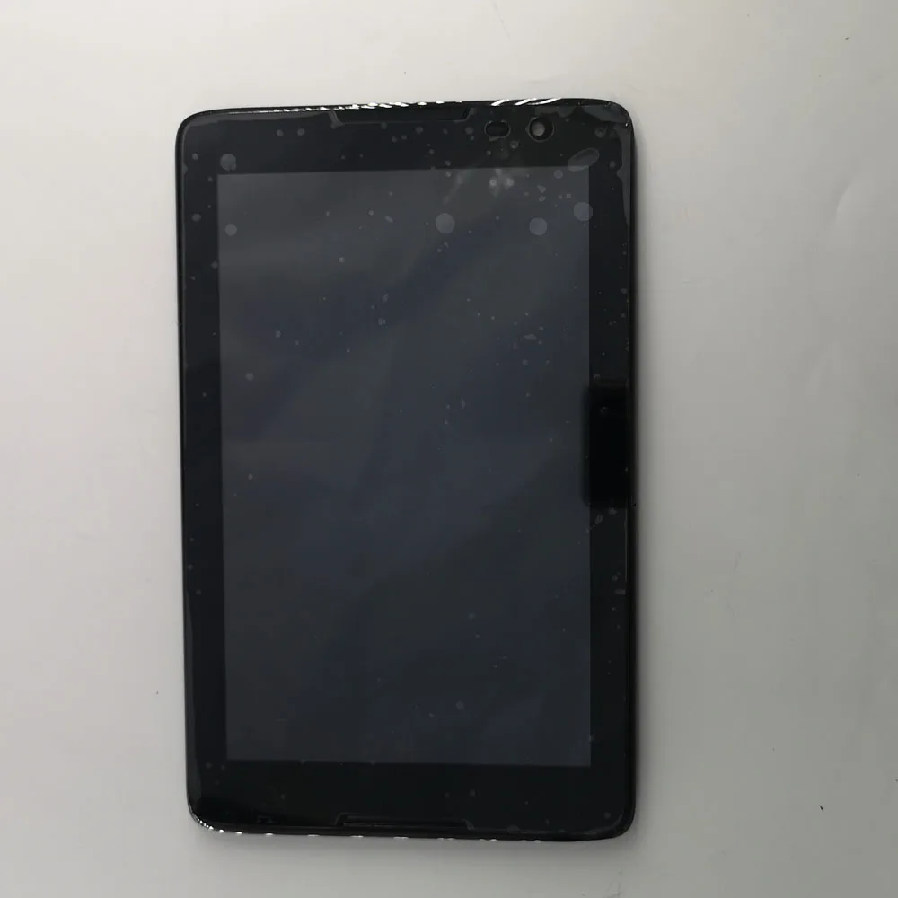 used 8'' For Lenovo IdeaTab A8-50 A5500 A5500F Touch Screen Digitizer LCD Display Matrix Assembly Frame not for A5500-H A5500-HV