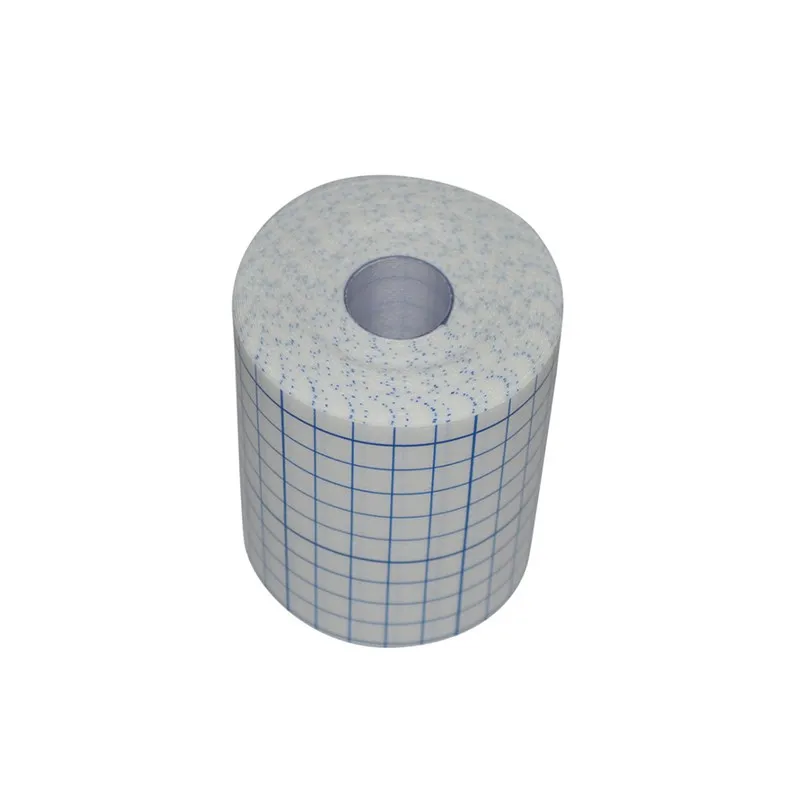 1Roll Breathable Medical Adhesive Non-woven Tape Wound Dressing Plaster Fixation Tape  Anti-allergic White Patches Bandage