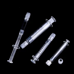 Glass Syringe Luer Lock Syringe - Borosilicate Glass Prefillable Syringe - 1ml , 2.25ml, 3ml, 5ml optional Capacity