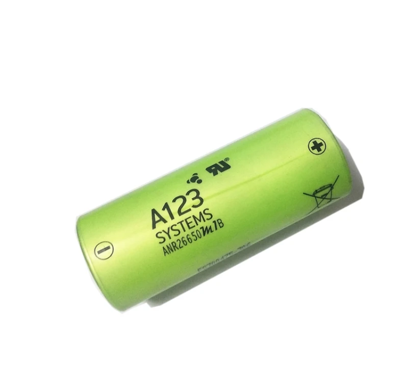 4pcs Original USA A123 26650 Battery ANR26650M1B 3.2V 2500mah 30C 70A rechargeable Lithium iron phosphate power Batteries