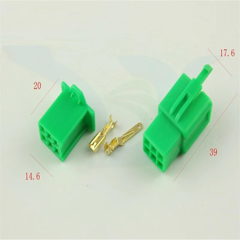 

100 kit sumitomo 6 pin way 2.8mm Series auto electric wire harness male female connector 6030-4991 6040-4111 motorcycle plug