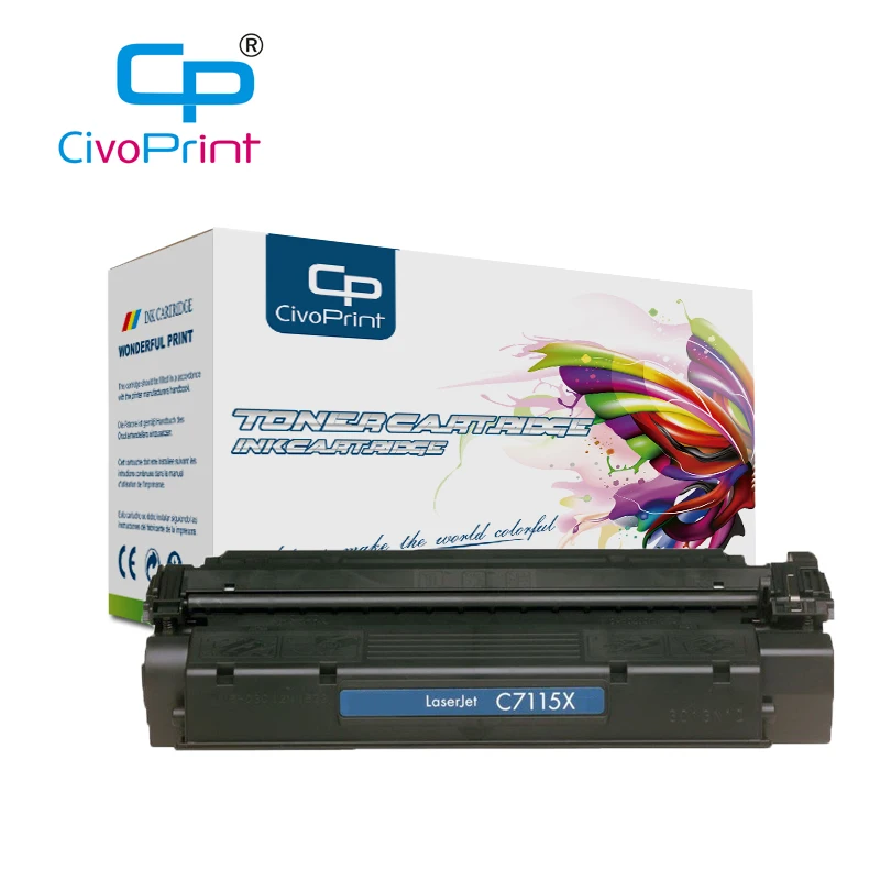 Civoprint Compatible for HP C7115A C7115X 7115a 7115 toner cartridge for HP LaserJet 1000/1200/1220/3300/3310/3320/3330/3380