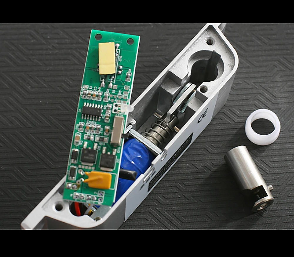 YiToo-elétrico Drop Bolt Lock, Mortise eletrônico, fechaduras com tempo ajustável Delay, modo de segurança para controle de acesso, DC 12V