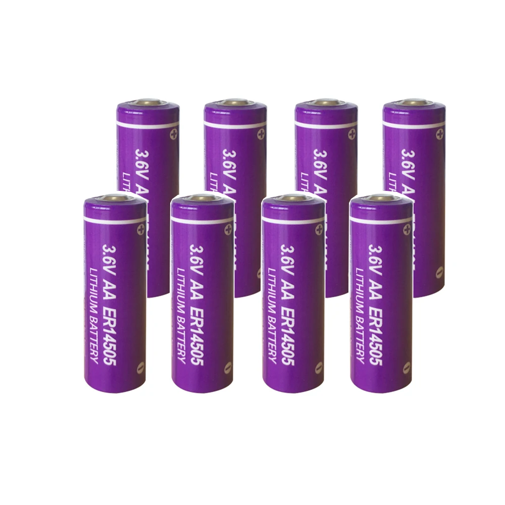 48pcs PKCELL AA Battery Li-SOCl2  Battery 3.6V ER14505 2400mAh Non-rechargeable Lithium Batteries