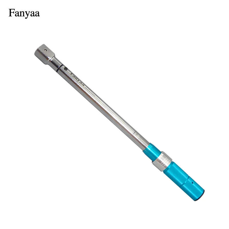 

Fanyaa Universal Scale Torque Wrench Rod Mortise Head Square Drive 14*18mm 60Nm-500Nm Torsion Measuring Scale Spanner Handle