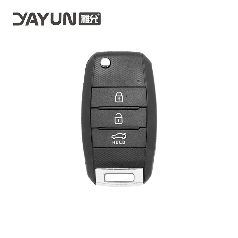 

5PCS ForKia 3 button remote flip key shell