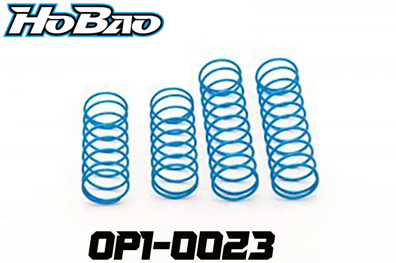 Original OFNA/HOBAO RACING OP1-0023 SHOCK SPRING SOFT-BLUE For HYPER 1/10 H2E BUGGY